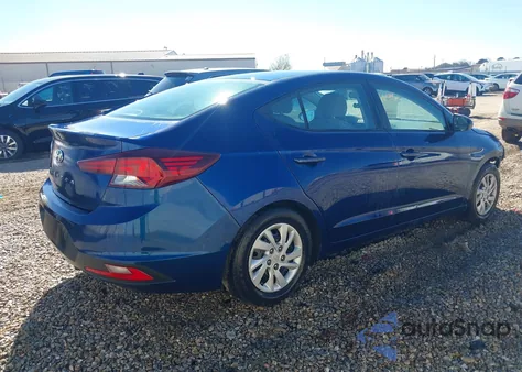 2019 Hyundai Elantra Se z USA, uszkodzony, nr VIN 5NPD74LFXKH496984